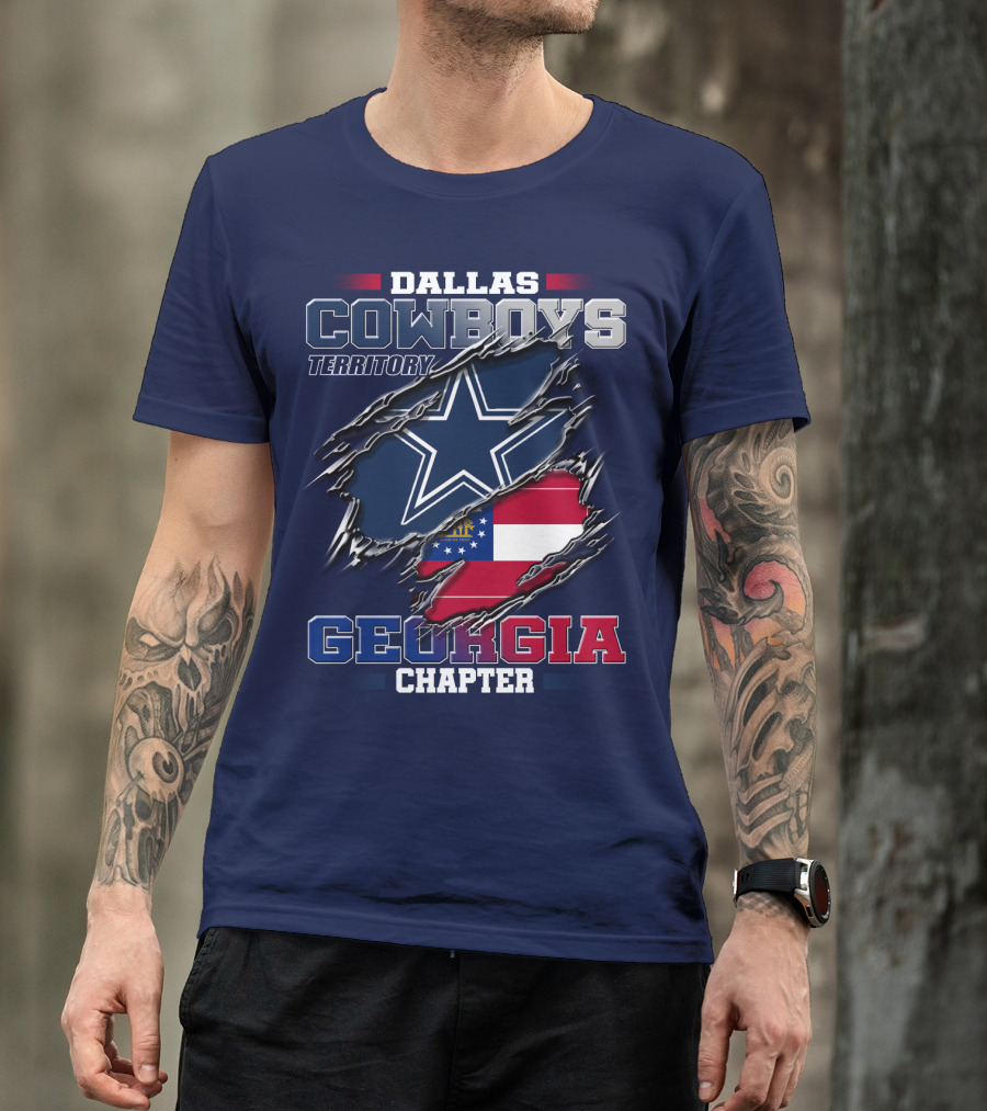 Dallas Cowboys Territory Georgia Chapter T-Shirt
