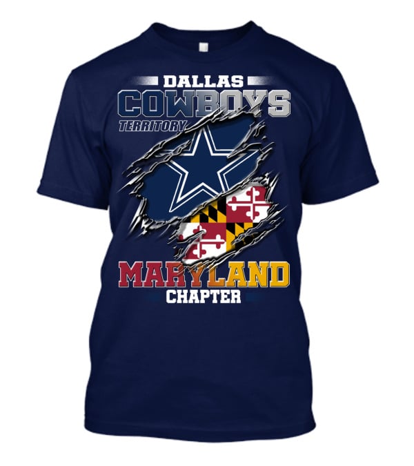 Dallas Cowboys Territory Maryland Chapter T-Shirt