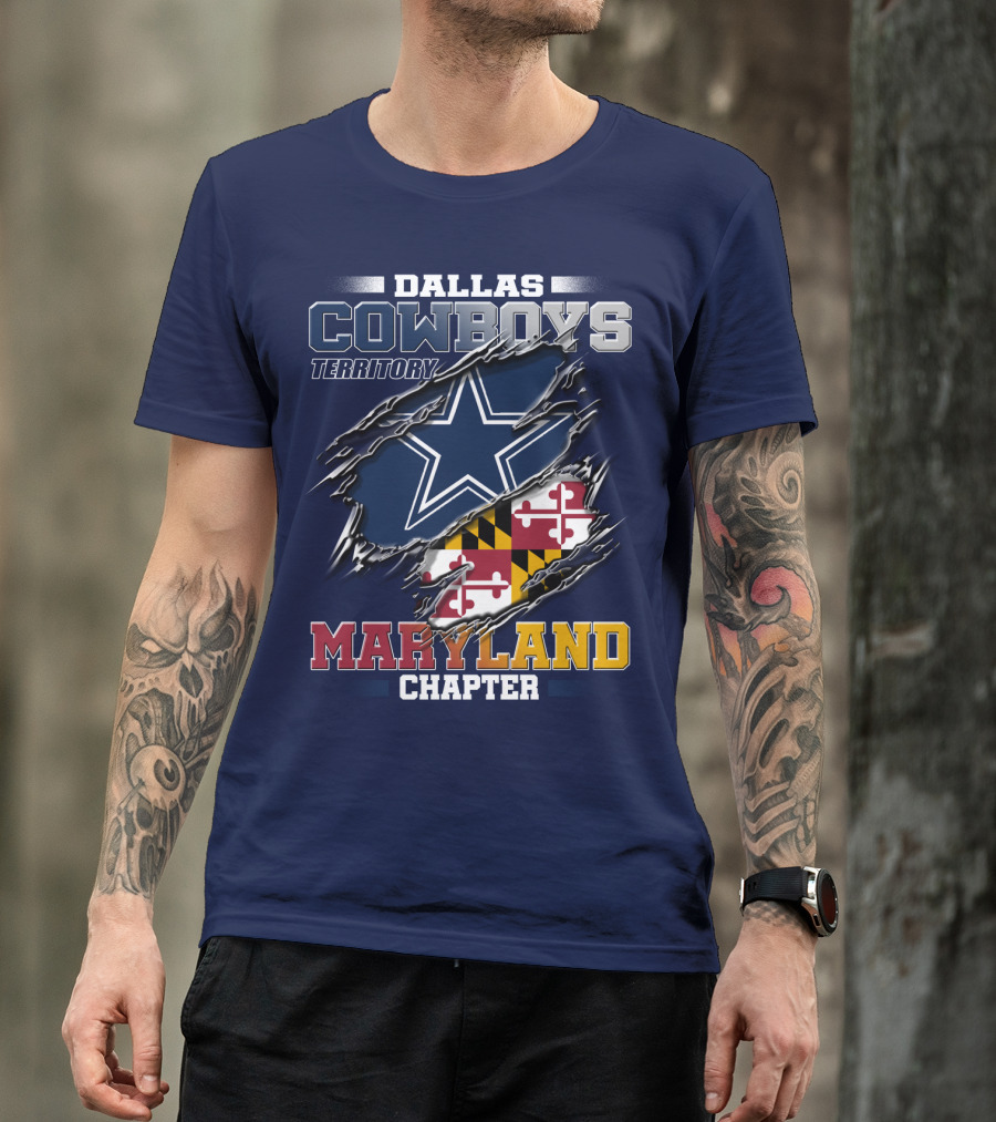 Dallas Cowboys Territory Maryland Chapter T-Shirt