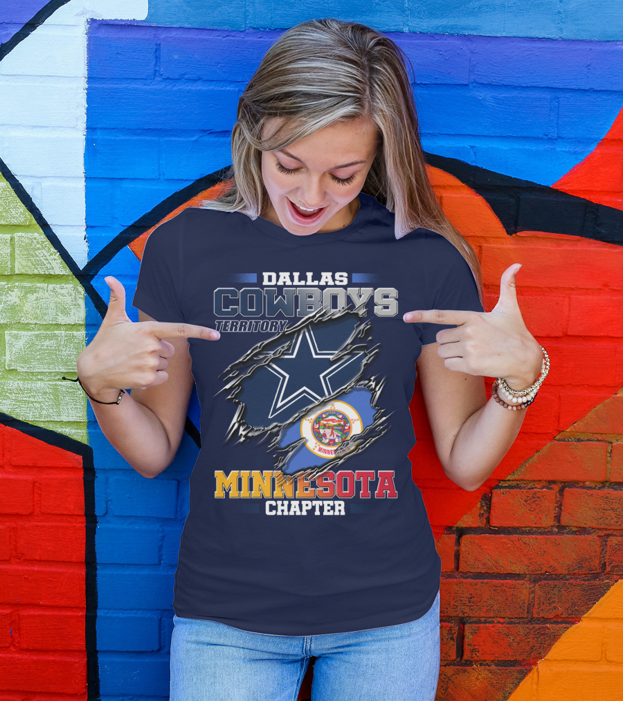 Dallas Cowboys Territory Minnesota Chapter T-Shirt