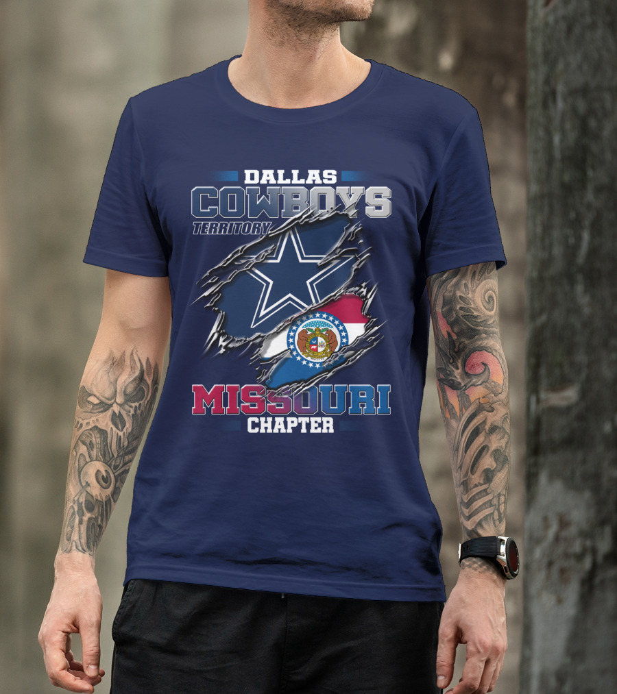 Dallas Cowboys Territory Missouri Chapter T-Shirt