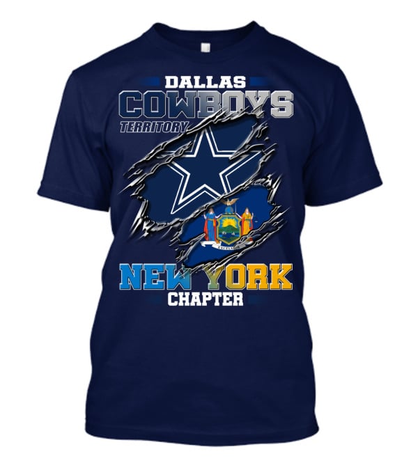 Dallas Cowboys Territory New York Chapter T-Shirt