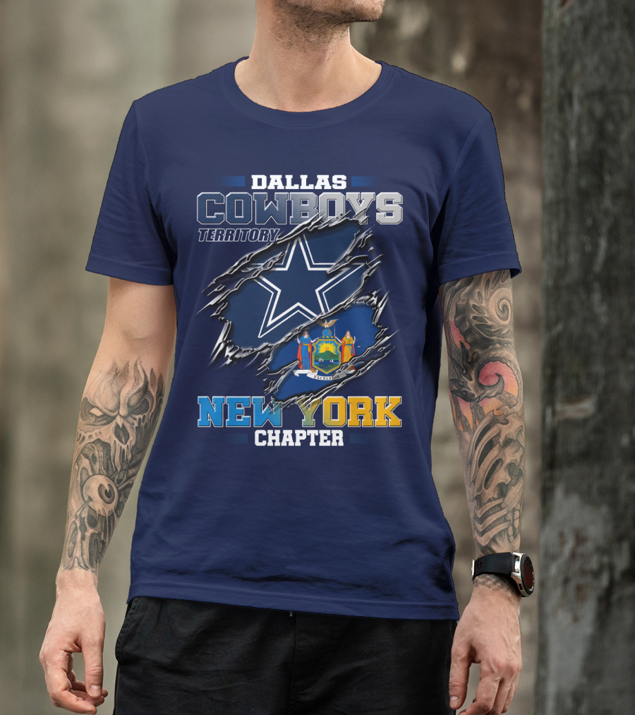 Dallas Cowboys Territory New York Chapter T-Shirt