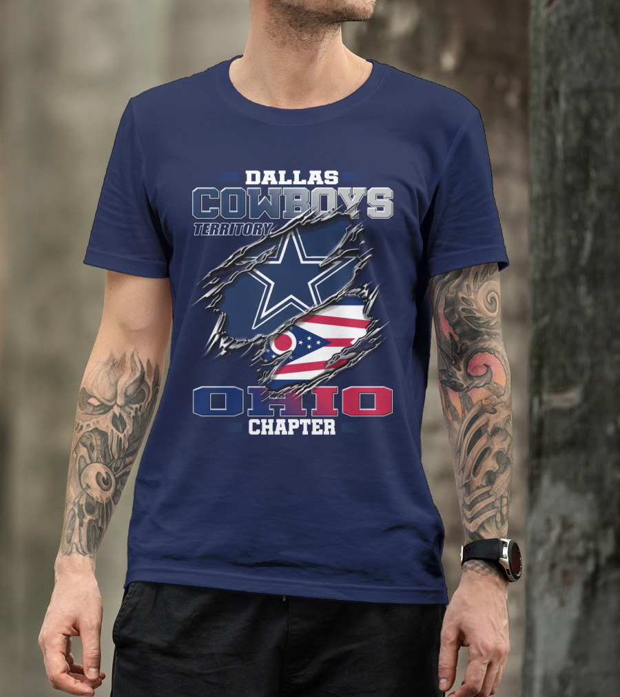 Dallas Cowboys Territory Ohio Chapter T-Shirt