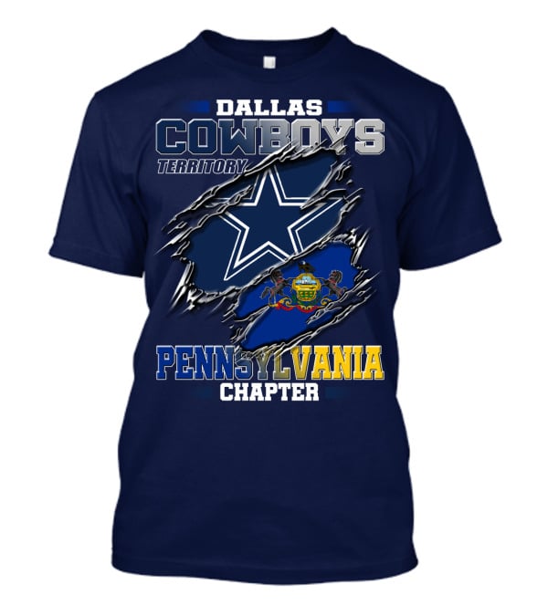 Dallas Cowboys Territory Pennsylvania Chapter T-Shirt