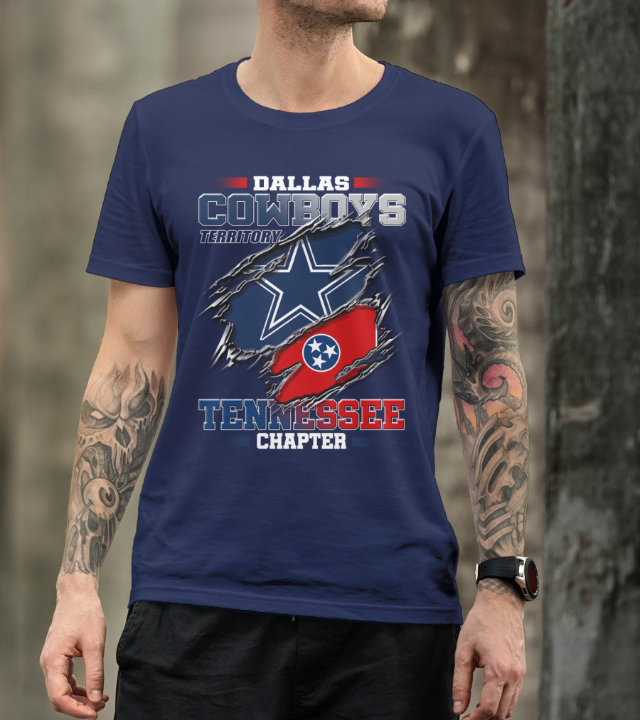 Dallas Cowboys Territory Tennessee Chapter T-Shirt