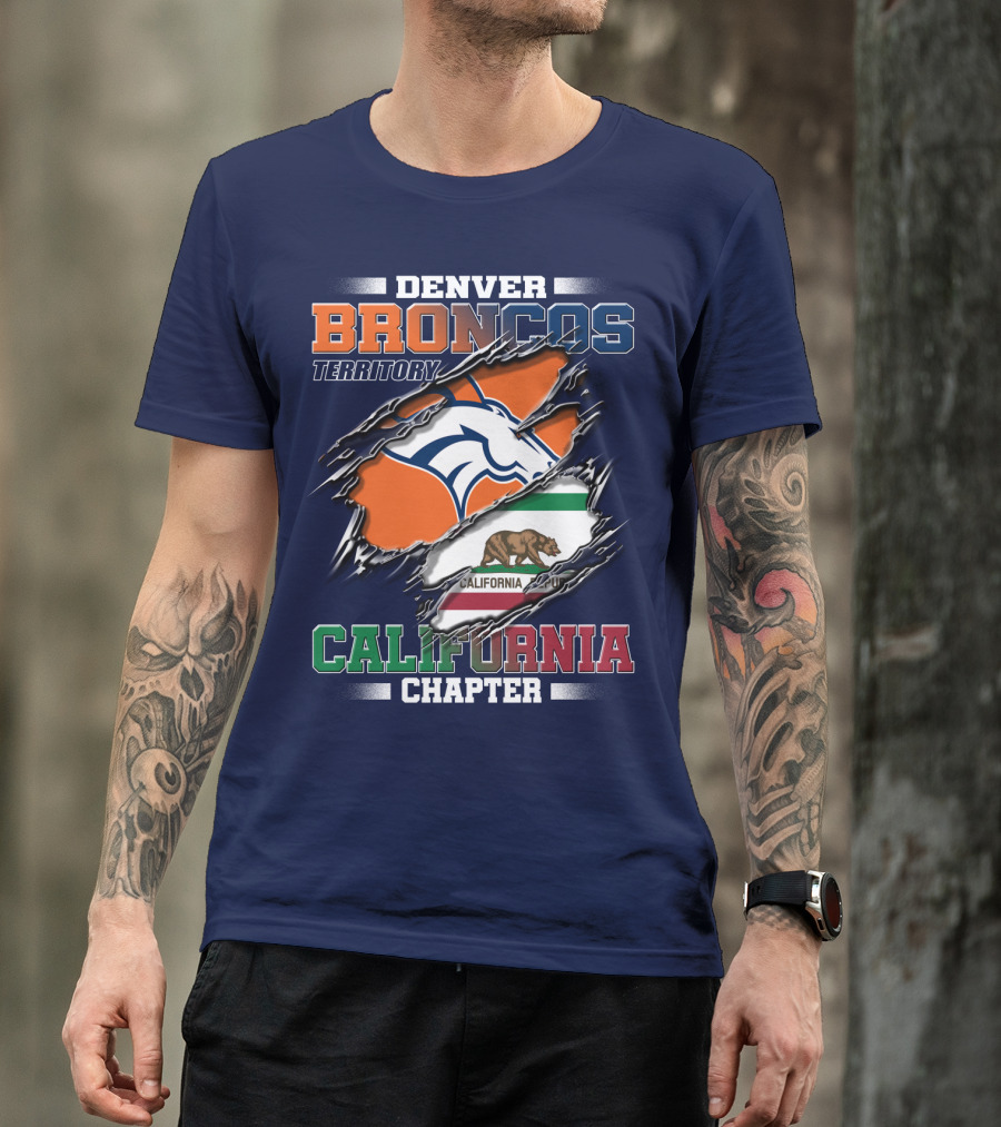 Denver Broncos Territory California Chapter T-Shirt
