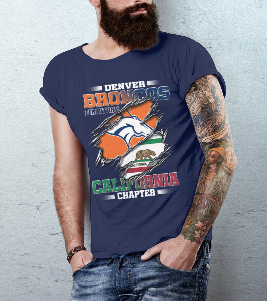Denver Broncos Territory California Chapter T-Shirt
