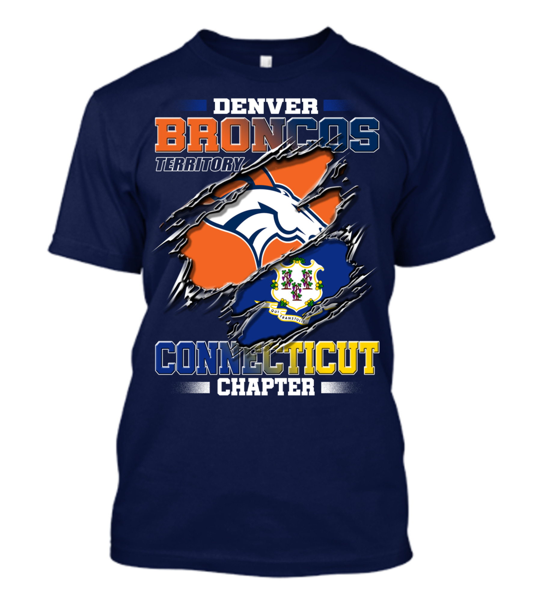 Denver Broncos Territory Connecticut Chapter T-Shirt
