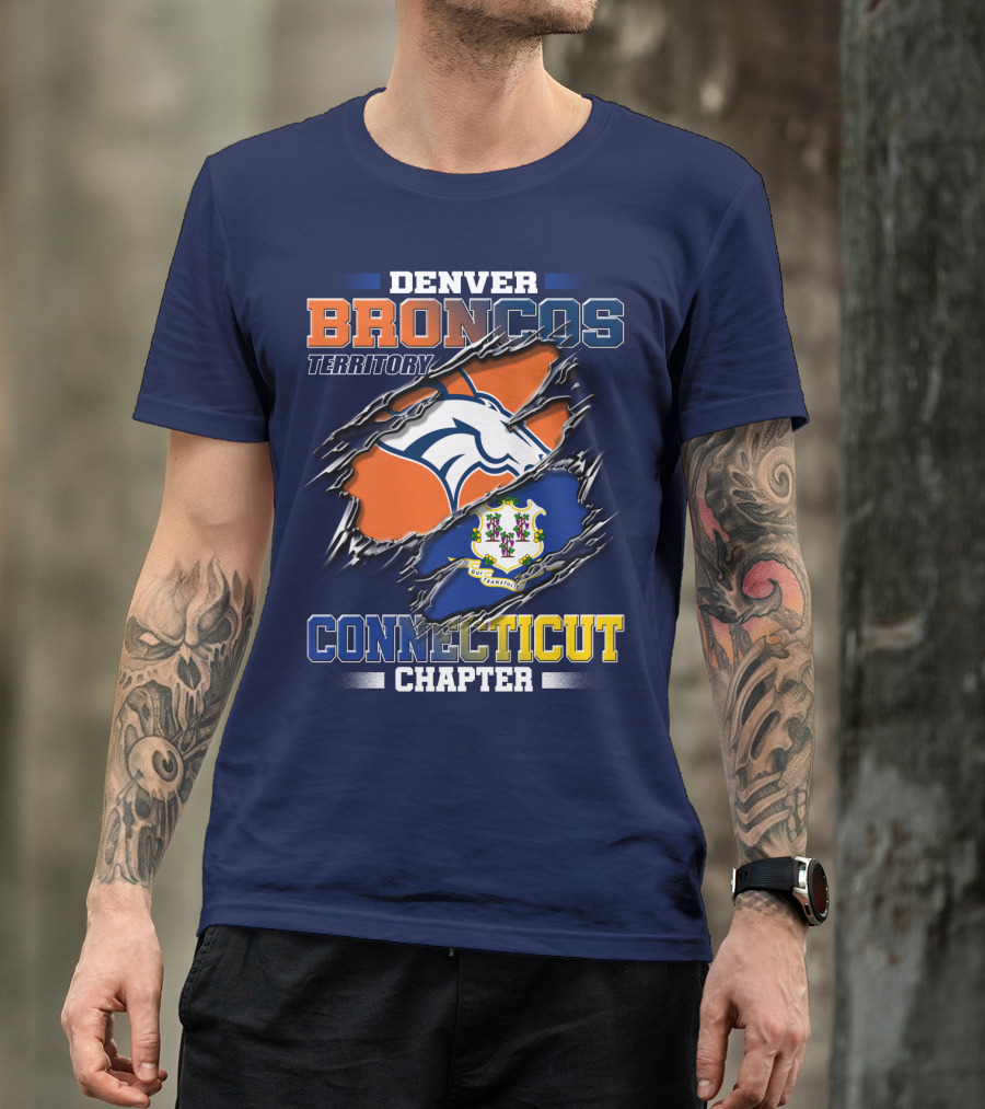 Denver Broncos Territory Connecticut Chapter T-Shirt
