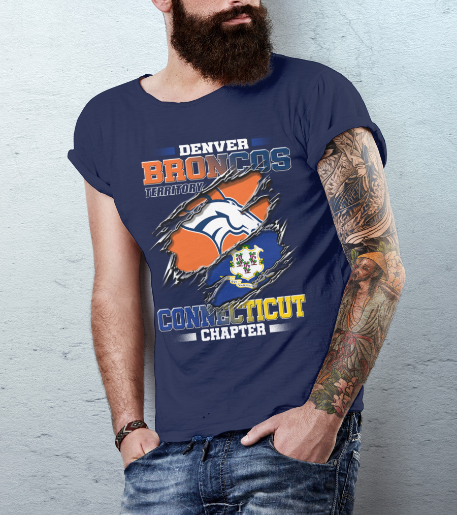 Denver Broncos Territory Connecticut Chapter T-Shirt