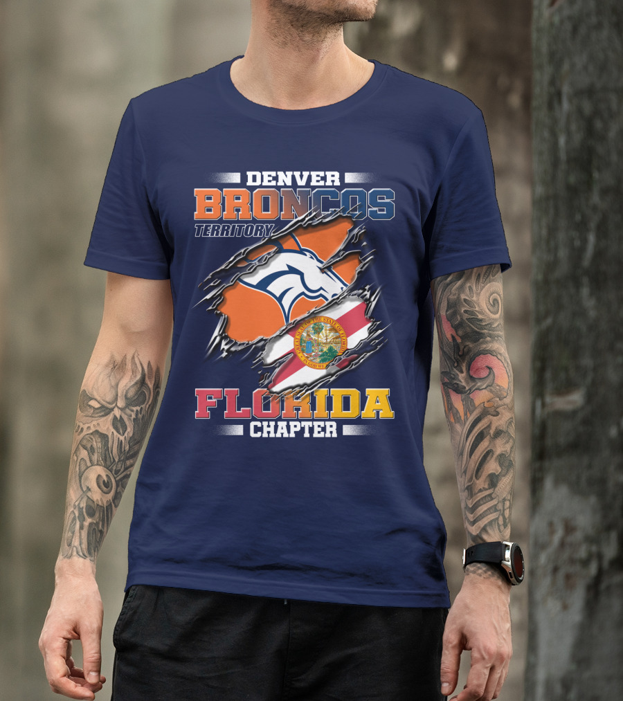 Denver Broncos Territory Florida Chapter T-Shirt