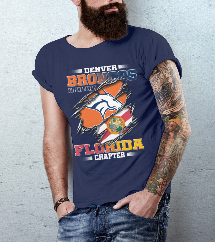 Denver Broncos Territory Florida Chapter T-Shirt