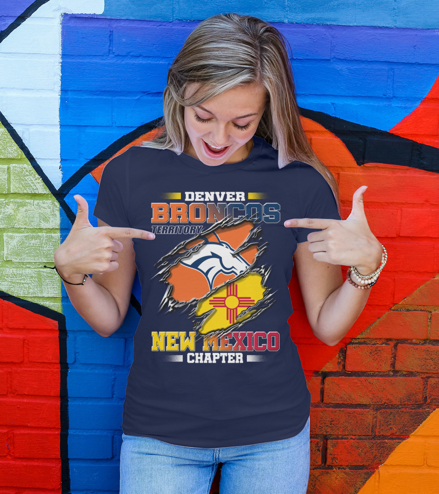 Denver Broncos Territory New Mexico Chapter T-Shirt
