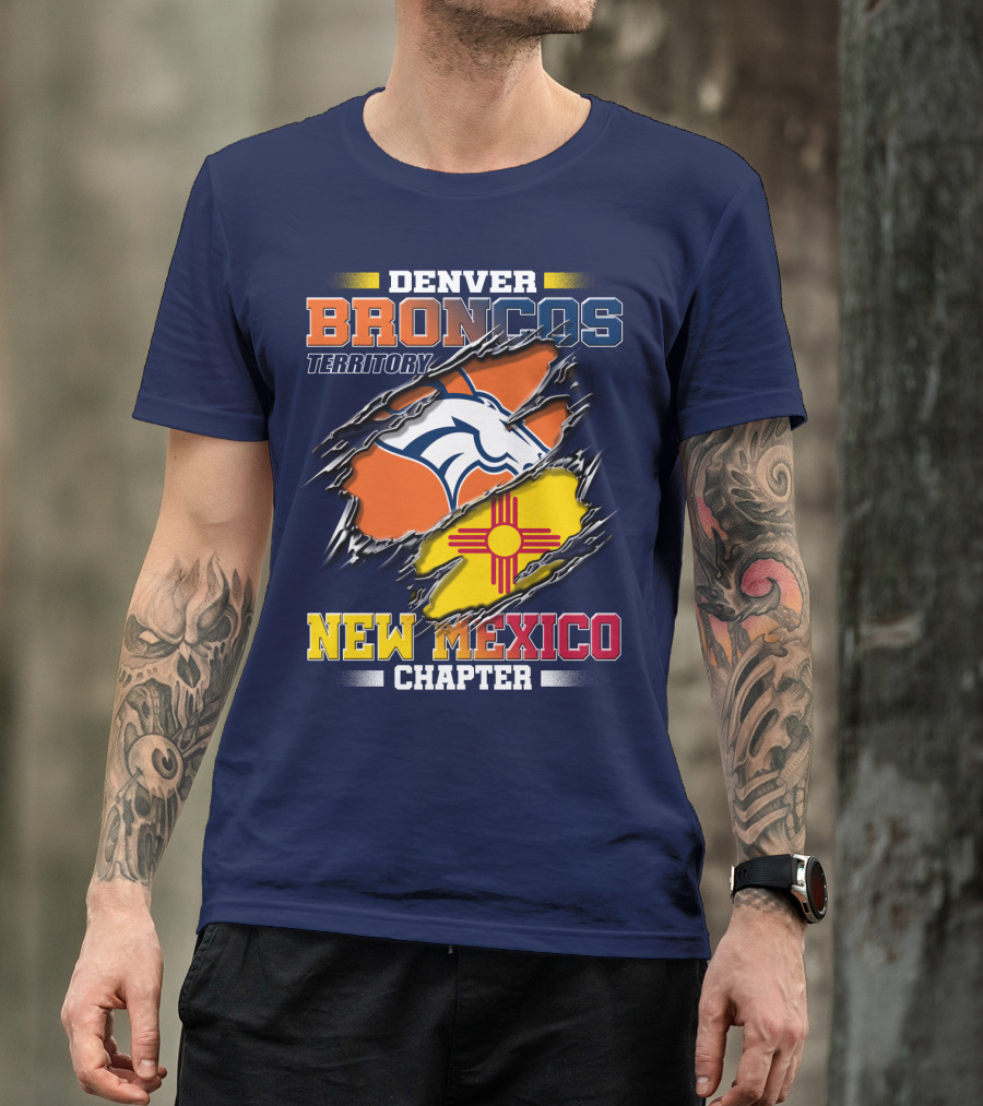 Denver Broncos Territory New Mexico Chapter T-Shirt