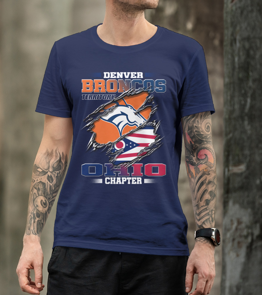 Denver Broncos Territory Ohio Chapter T-Shirt