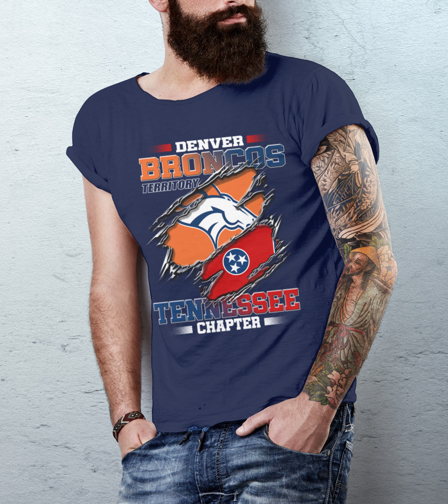 Denver Broncos Territory Tennessee Chapter T-Shirt
