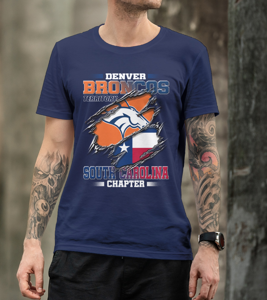 Denver Broncos Territory South Carolina Chapter T-Shirt