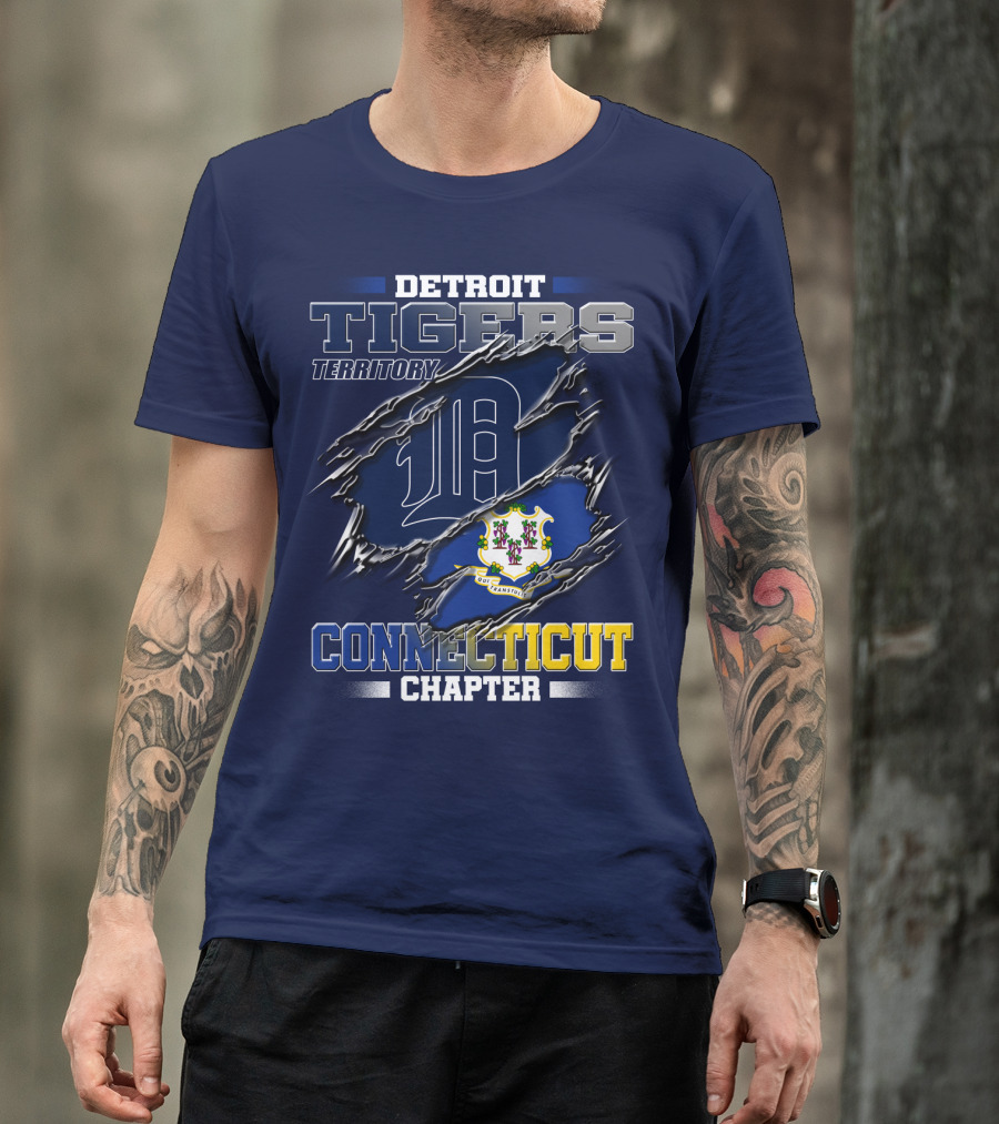 Detroit Tigers Territory Connecticut Chapter T-Shirt