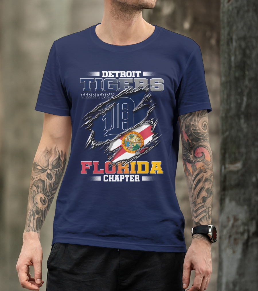 Detroit Tigers Territory Florida Chapter T-Shirt