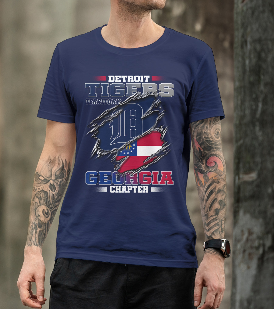Detroit Tigers Territory Georgia Chapter T-Shirt