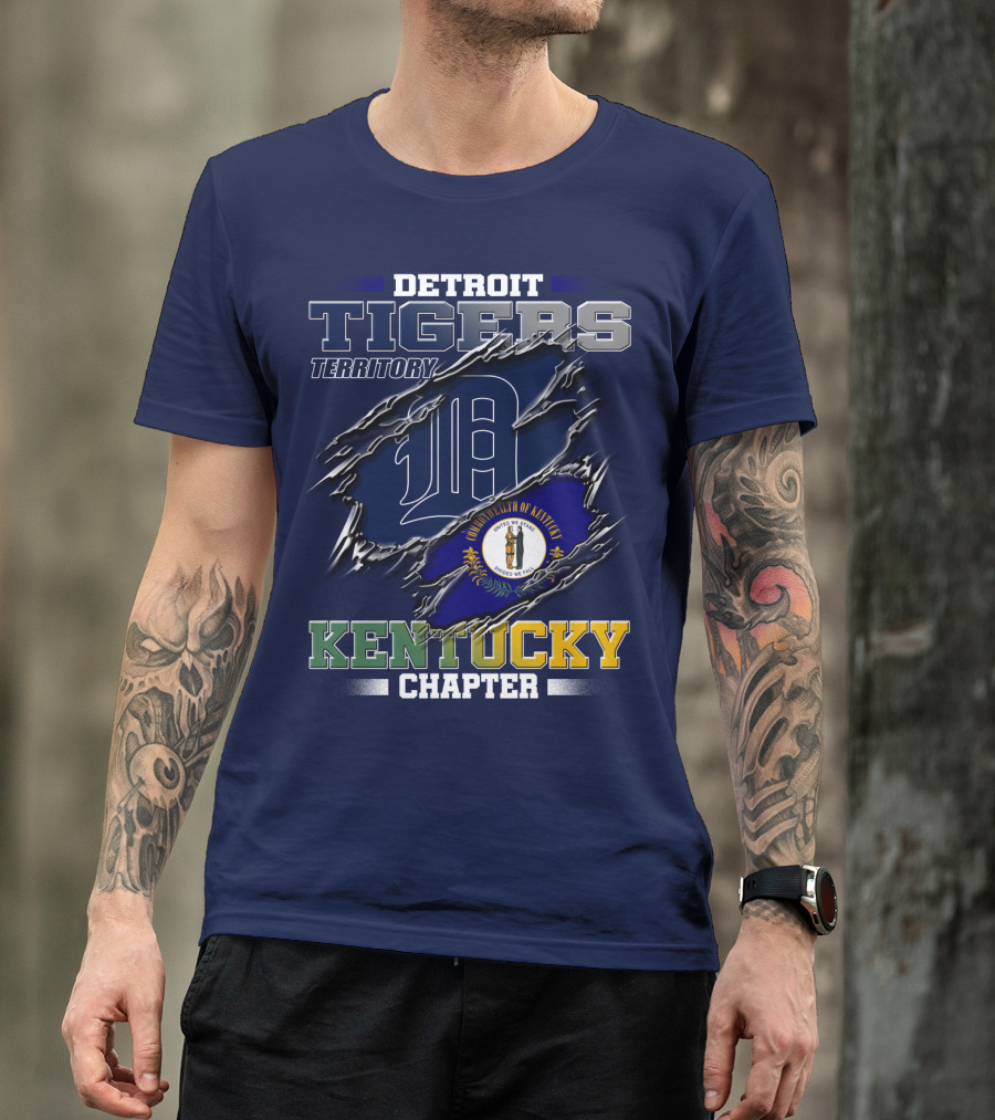 Detroit Tigers Territory Kentucky Chapter T-Shirt