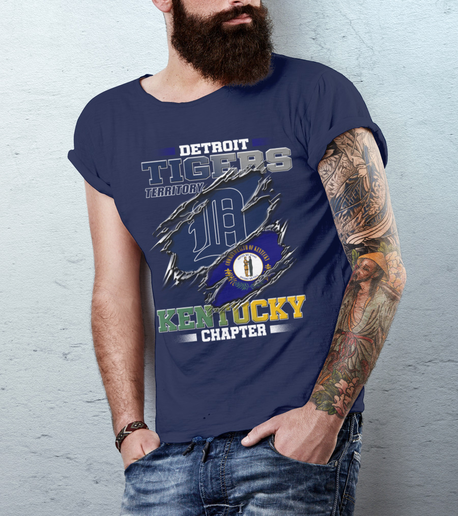 Detroit Tigers Territory Kentucky Chapter T-Shirt