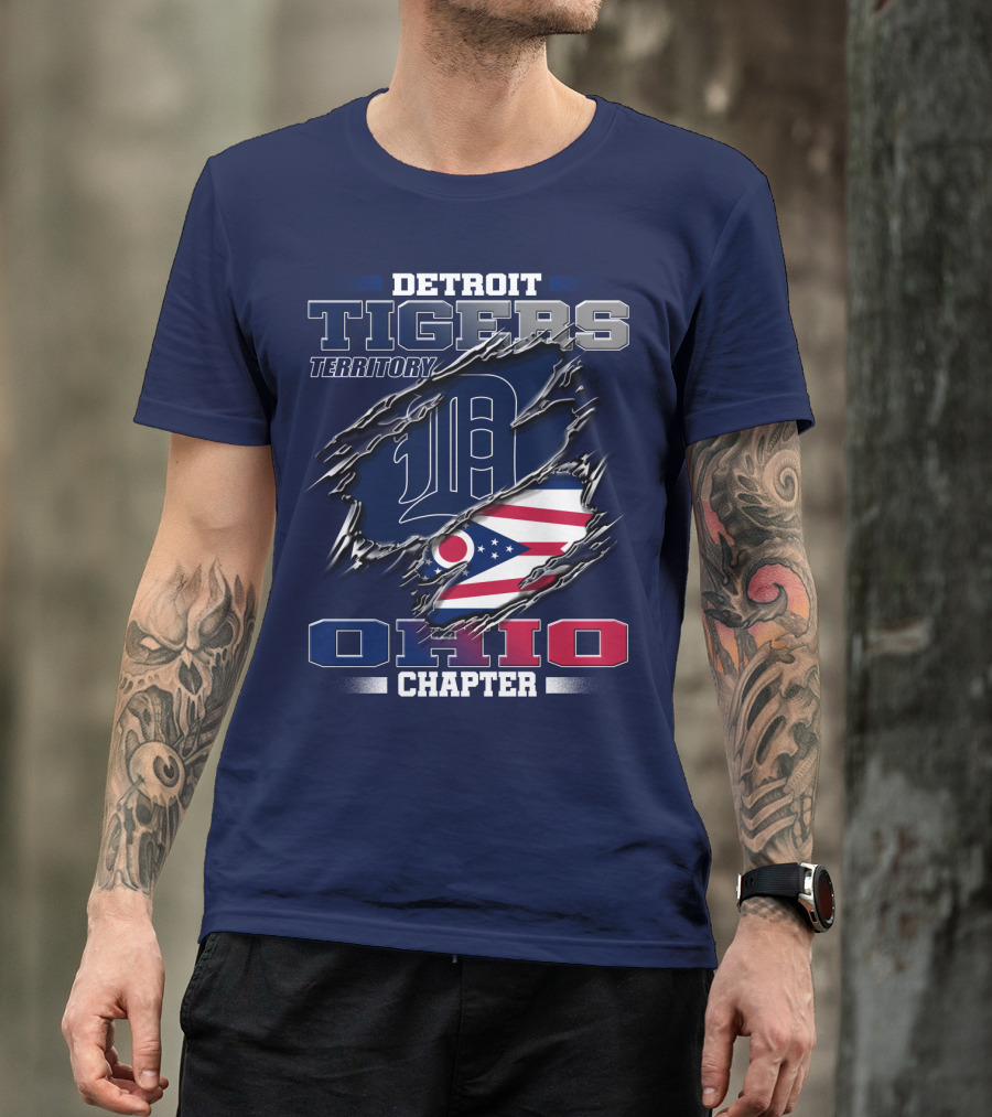 Detroit Tigers Territory Ohio Chapter T-Shirt