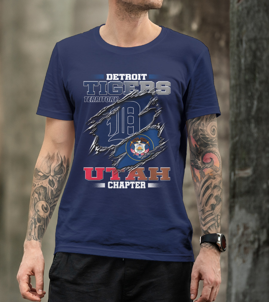 Detroit Tigers Territory Utah Chapter T-Shirt