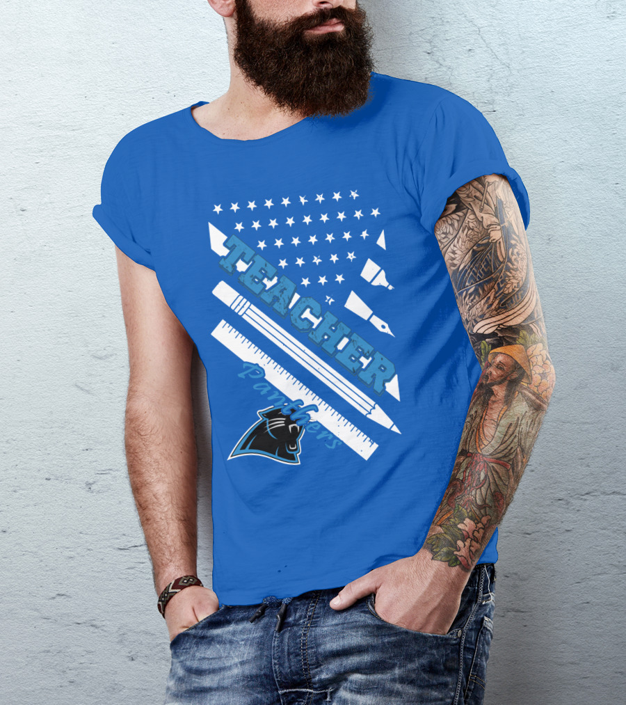 Teacher Carolina Panthers T-Shirt