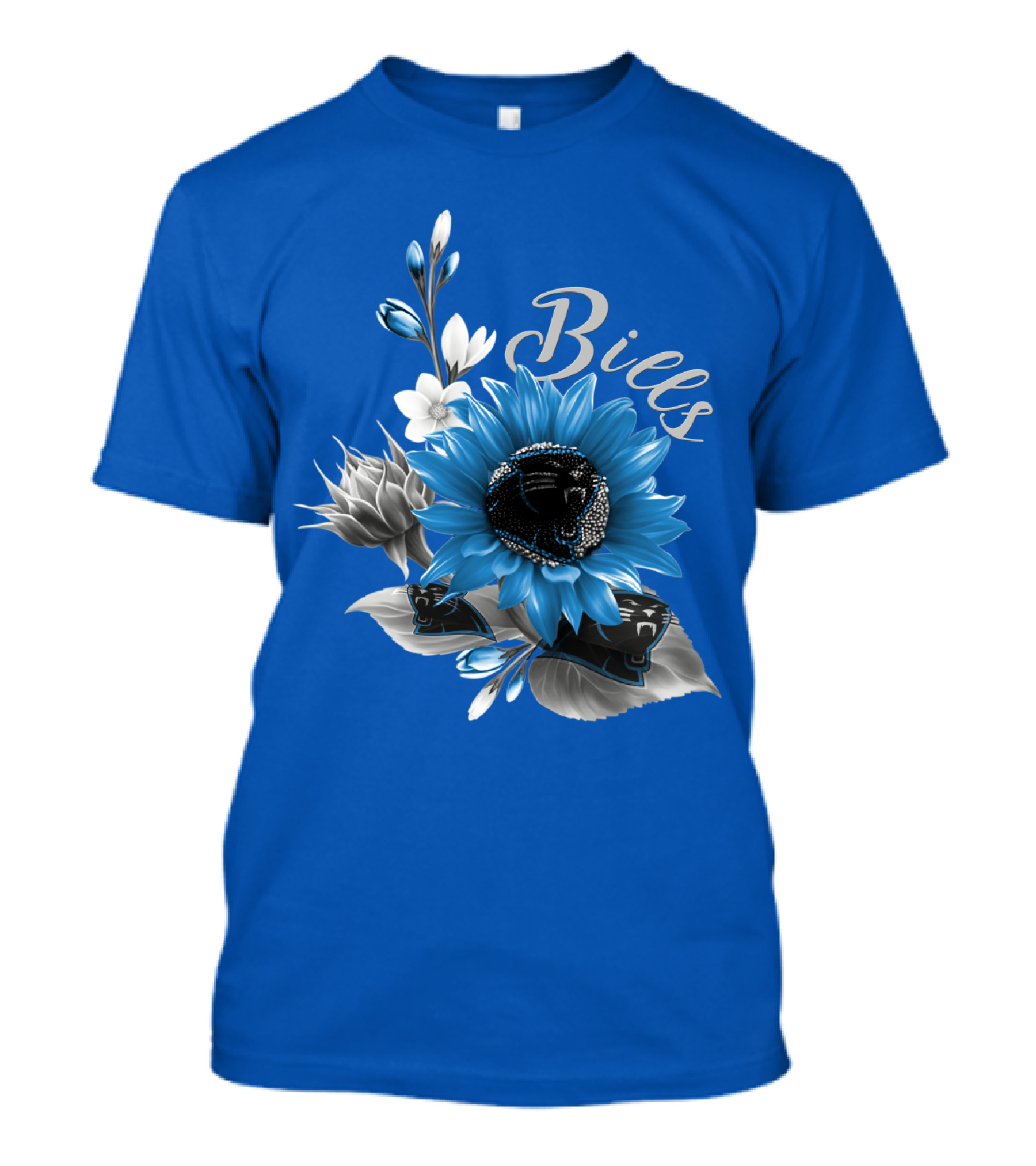 Carolina Panthers Bills Floral T-Shirt