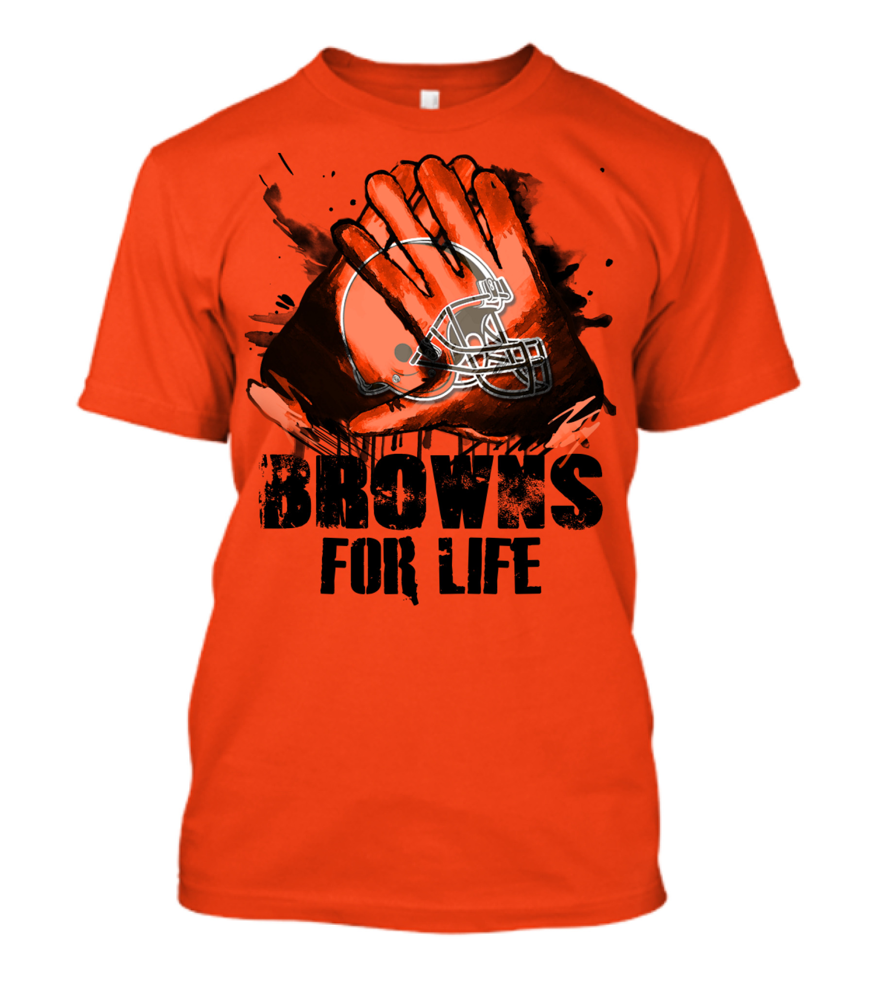 Browns For Life Cleveland Browns T-Shirt