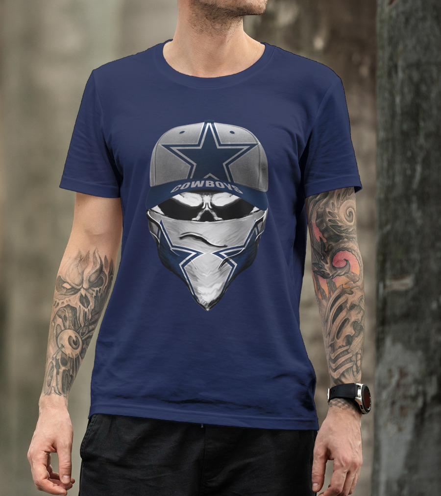 Dallas Cowboys Cowboys Star Hat And Bandana T-Shirt