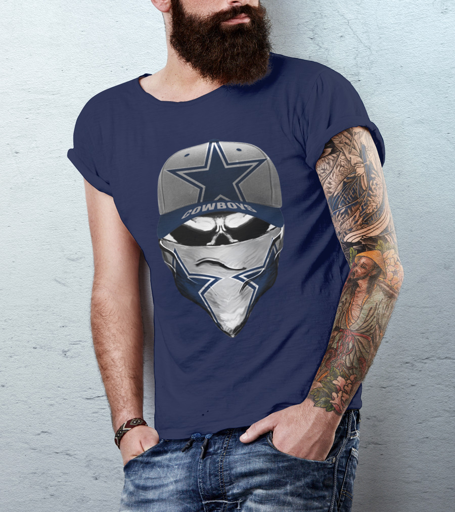Dallas Cowboys Cowboys Star Hat And Bandana T-Shirt
