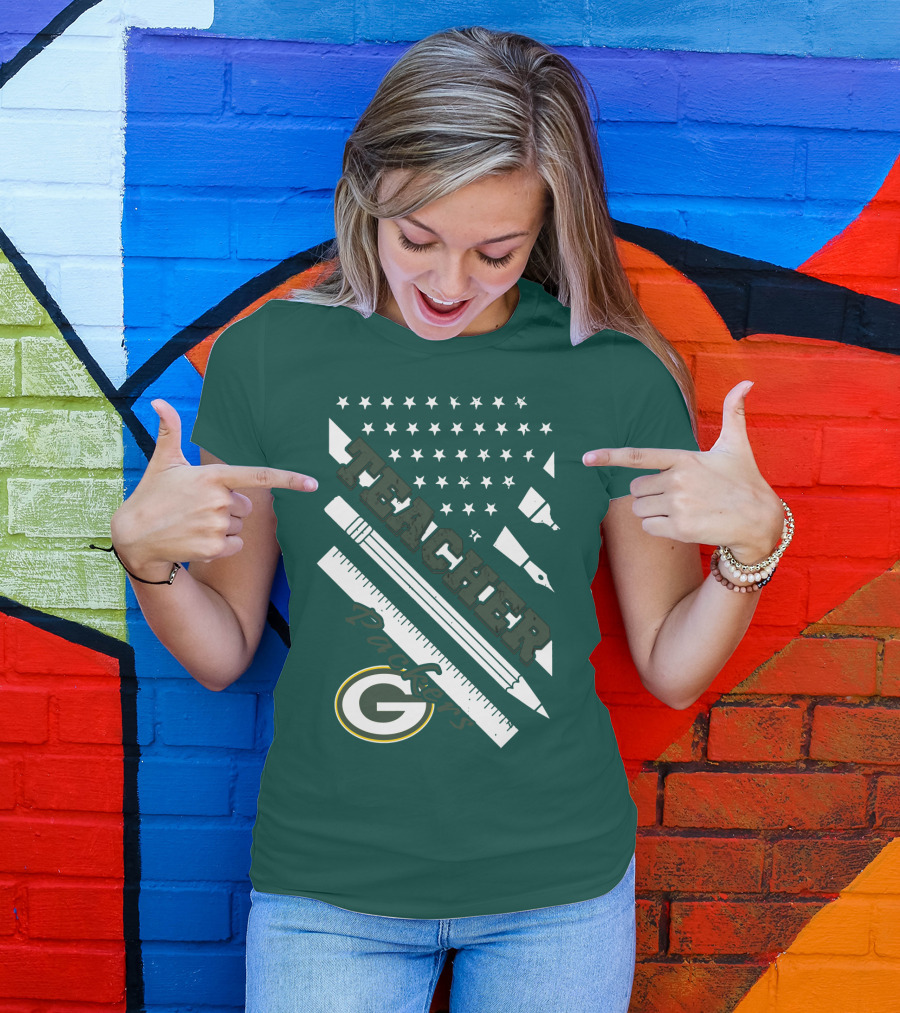 Teacher Green Bay Packers T-Shirt