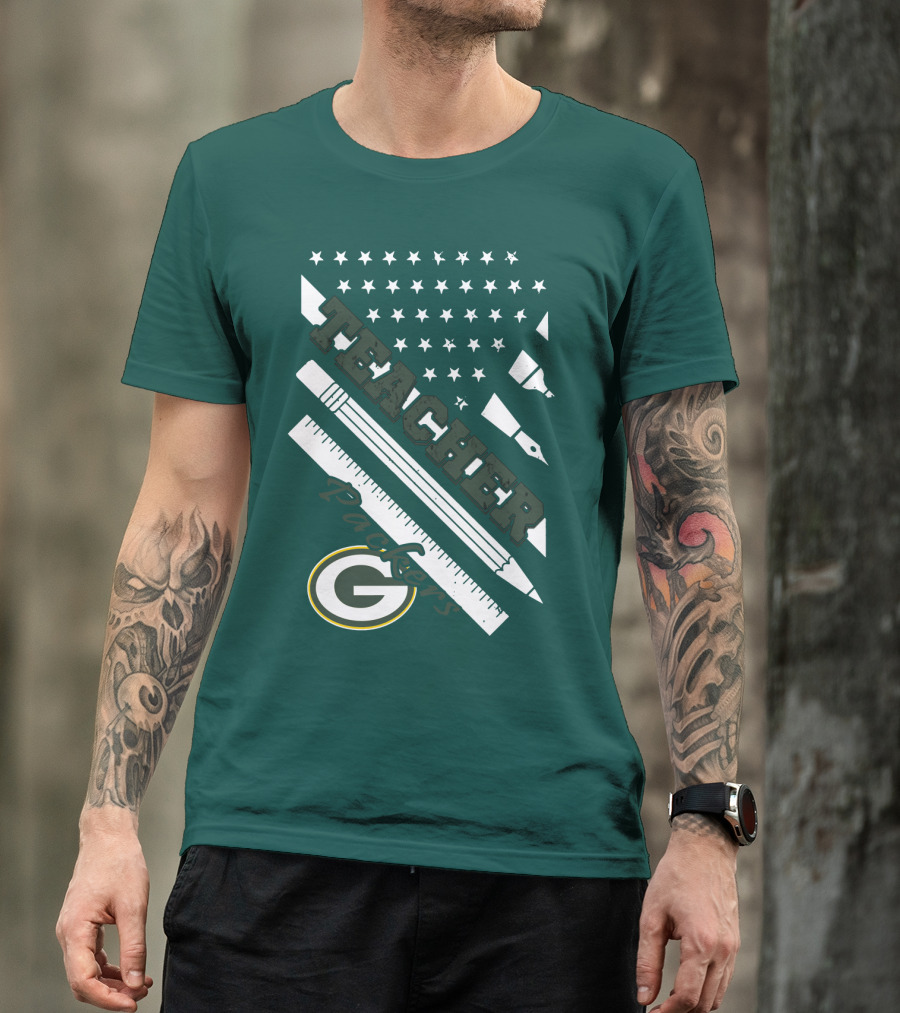 Teacher Green Bay Packers T-Shirt