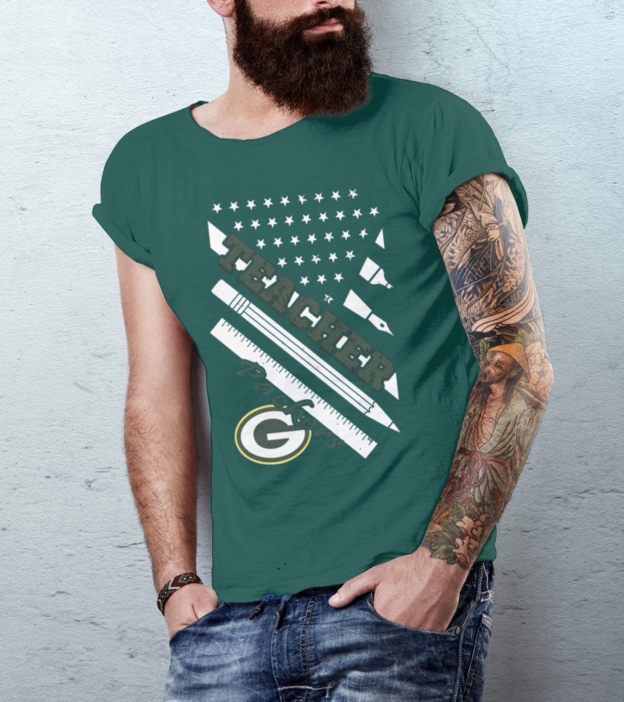 Teacher Green Bay Packers T-Shirt