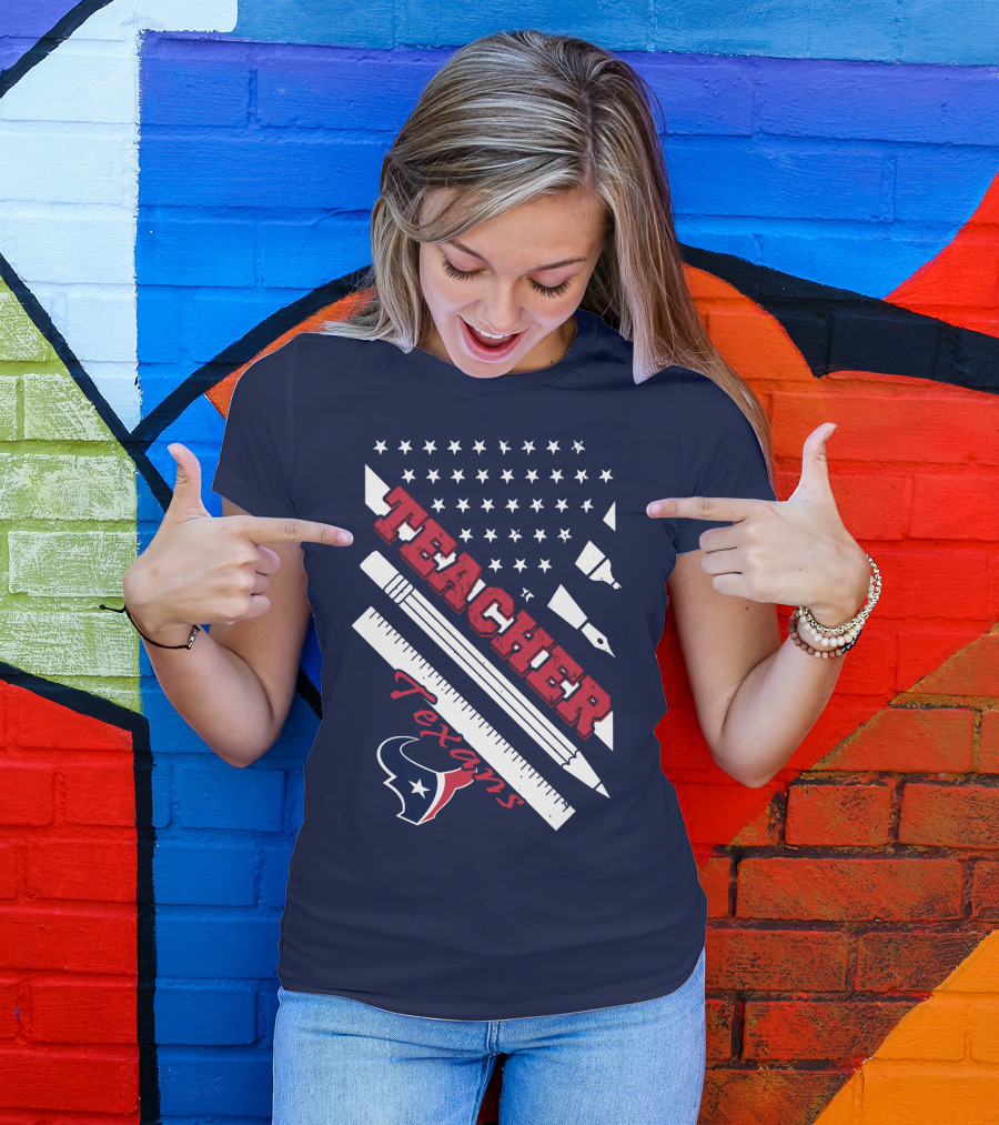 Teacher Texans Houston Texans T-Shirt