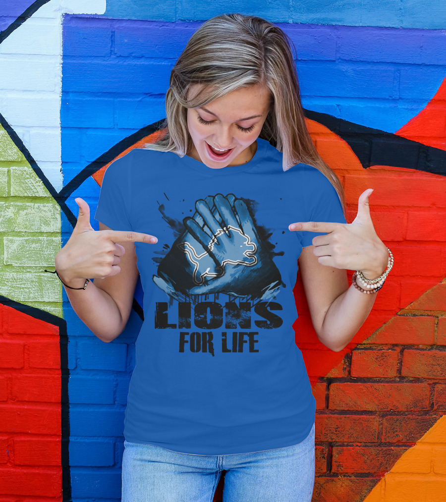 Detroit Lions For Life T-Shirt