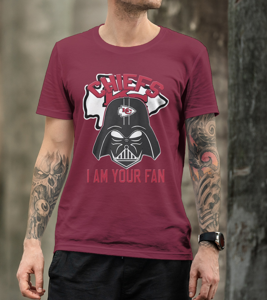 Chiefs Kansas City Kc I Am Your Fan Darth Vader T-Shirt