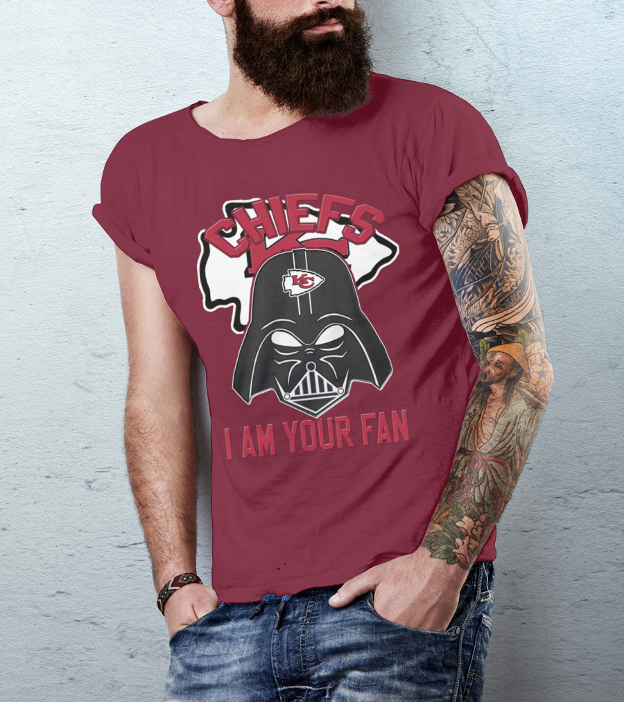 Chiefs Kansas City Kc I Am Your Fan Darth Vader T-Shirt