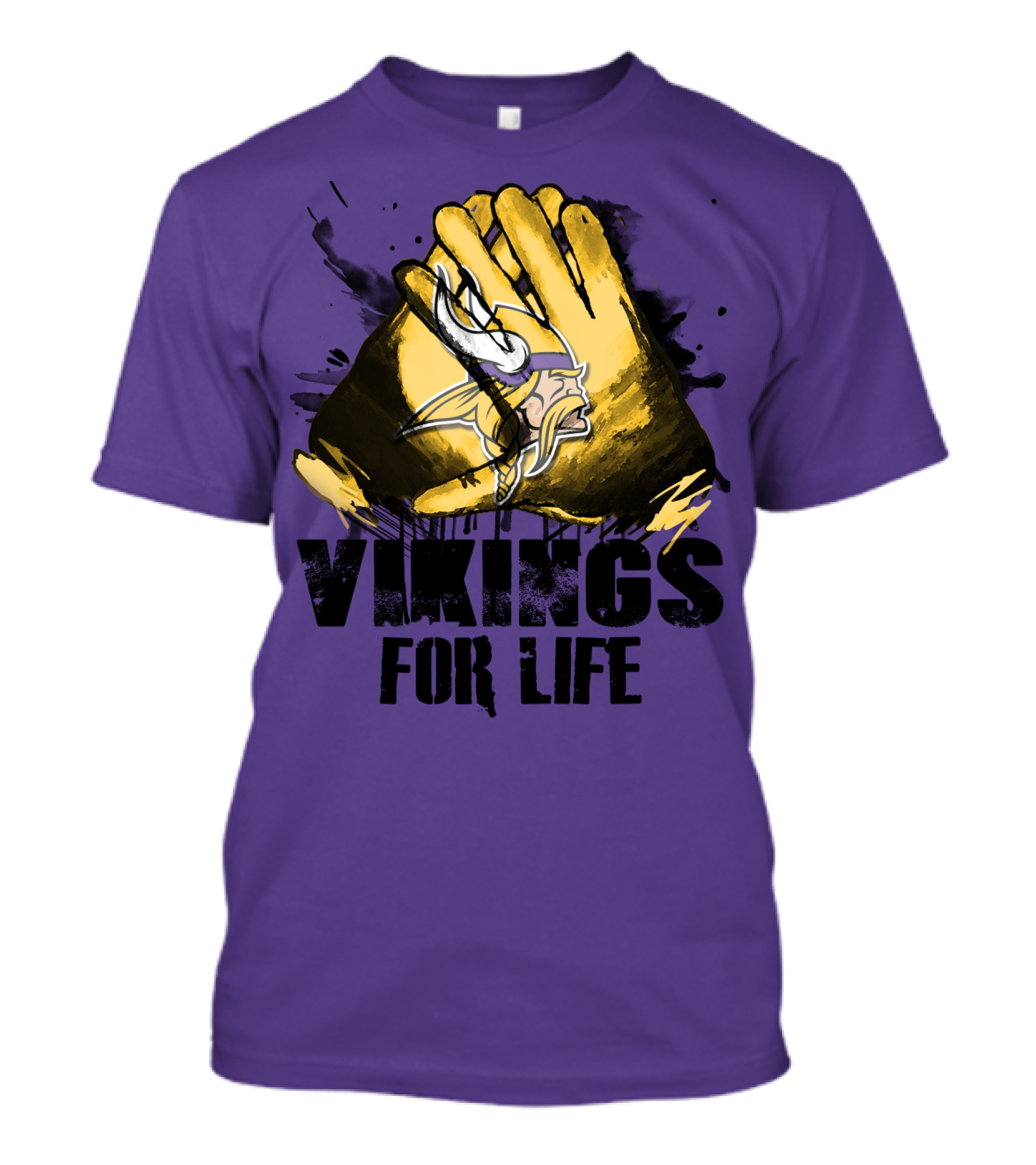 Vikings For Life Minnesota Vikings T-Shirt