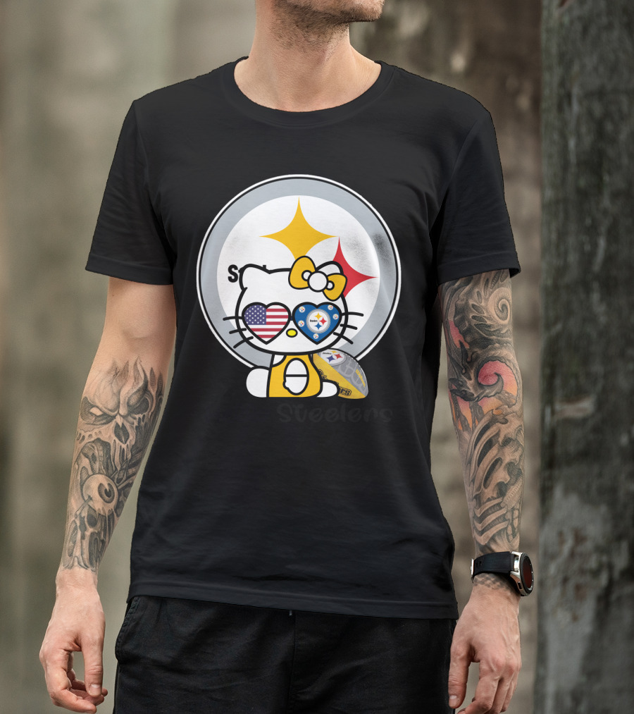 Hello Steelers Pittsburgh Steelers T-Shirt