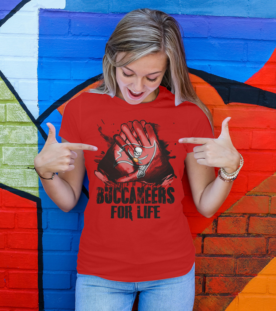 Buccaneers For Life Tampa Bay Buccaneers T-Shirt