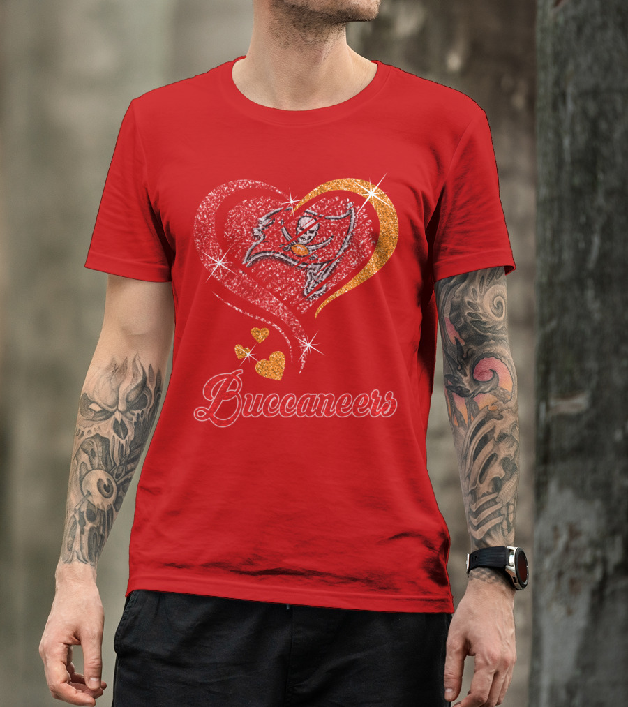 Buccaneers Heart T-Shirt