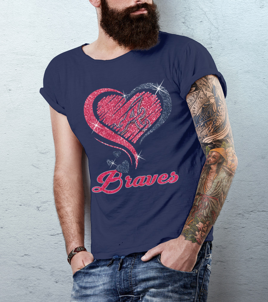 Braves Heart Atlanta T-Shirt