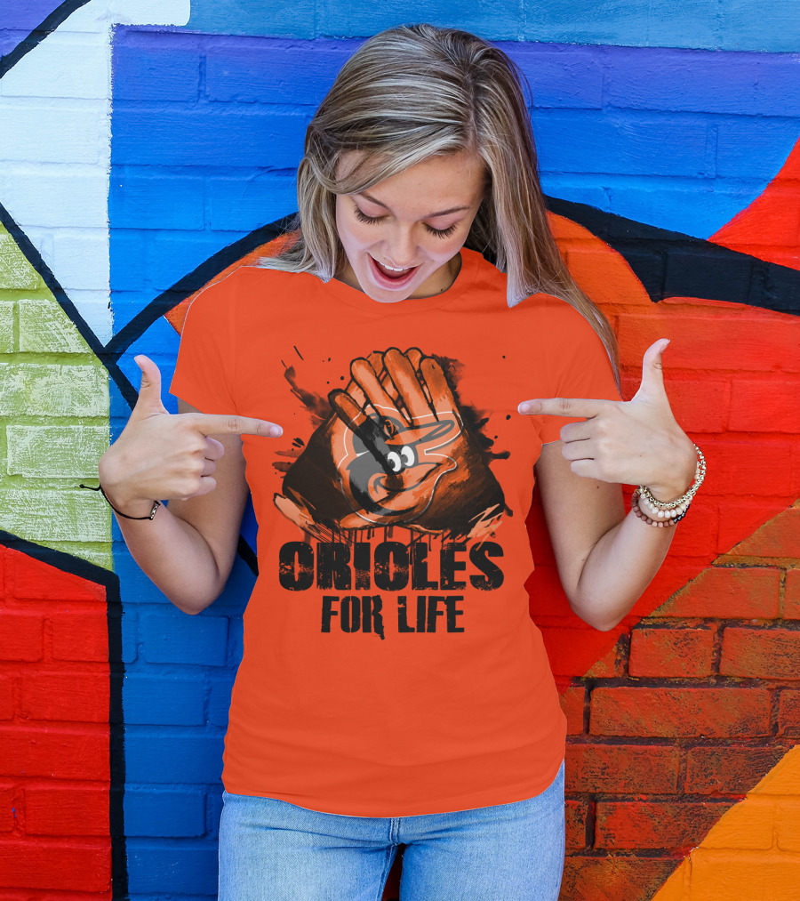 Oriioles For Life Baltimore Orioles T-Shirt