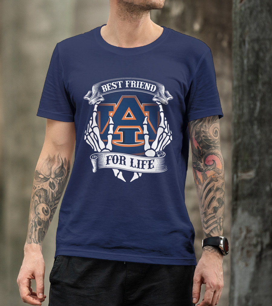 Best Friend For Life Auburn Tigers T-Shirt