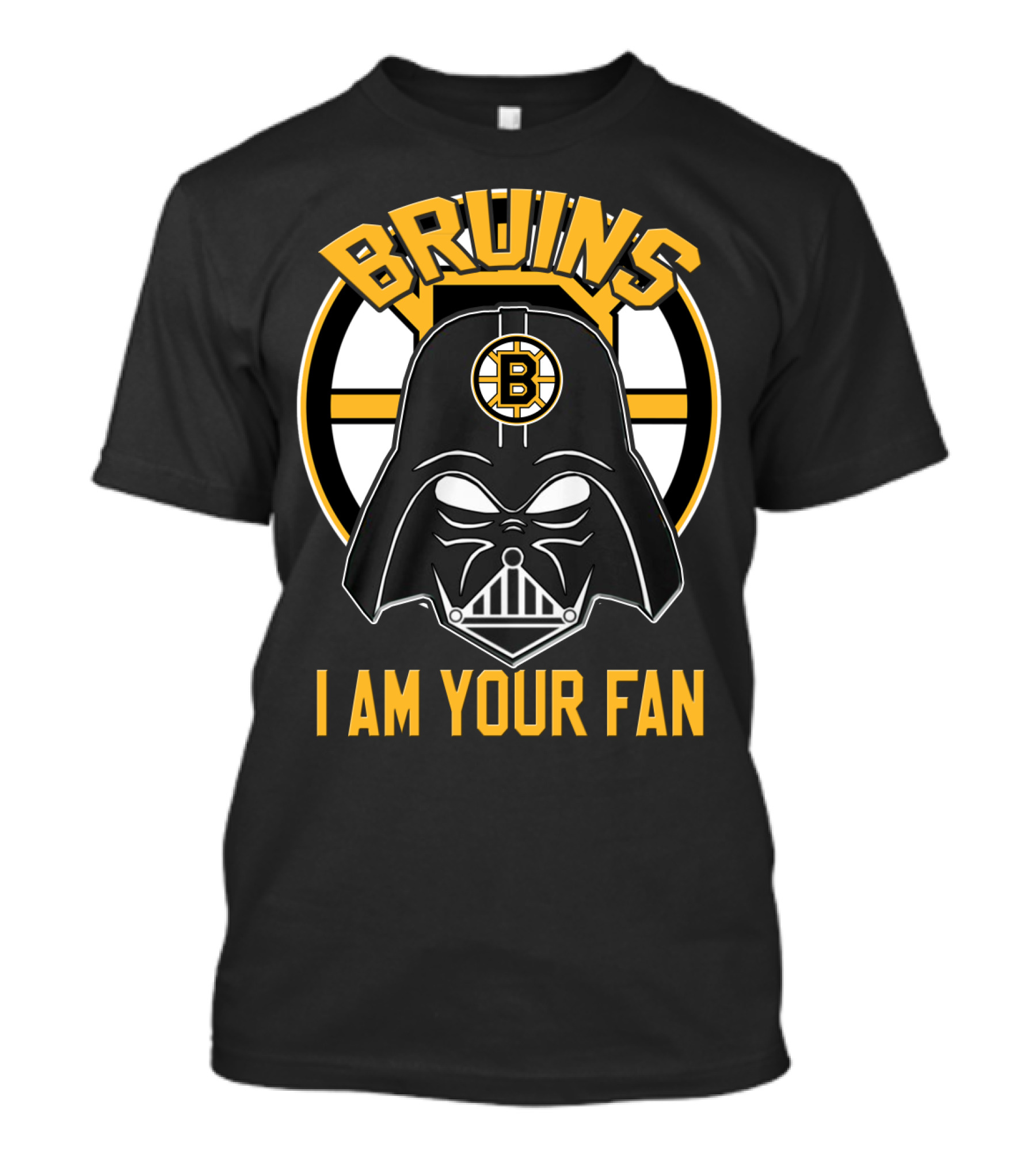 Bruins I Am Your Fan Darth Vader Boston Bruins T-Shirt