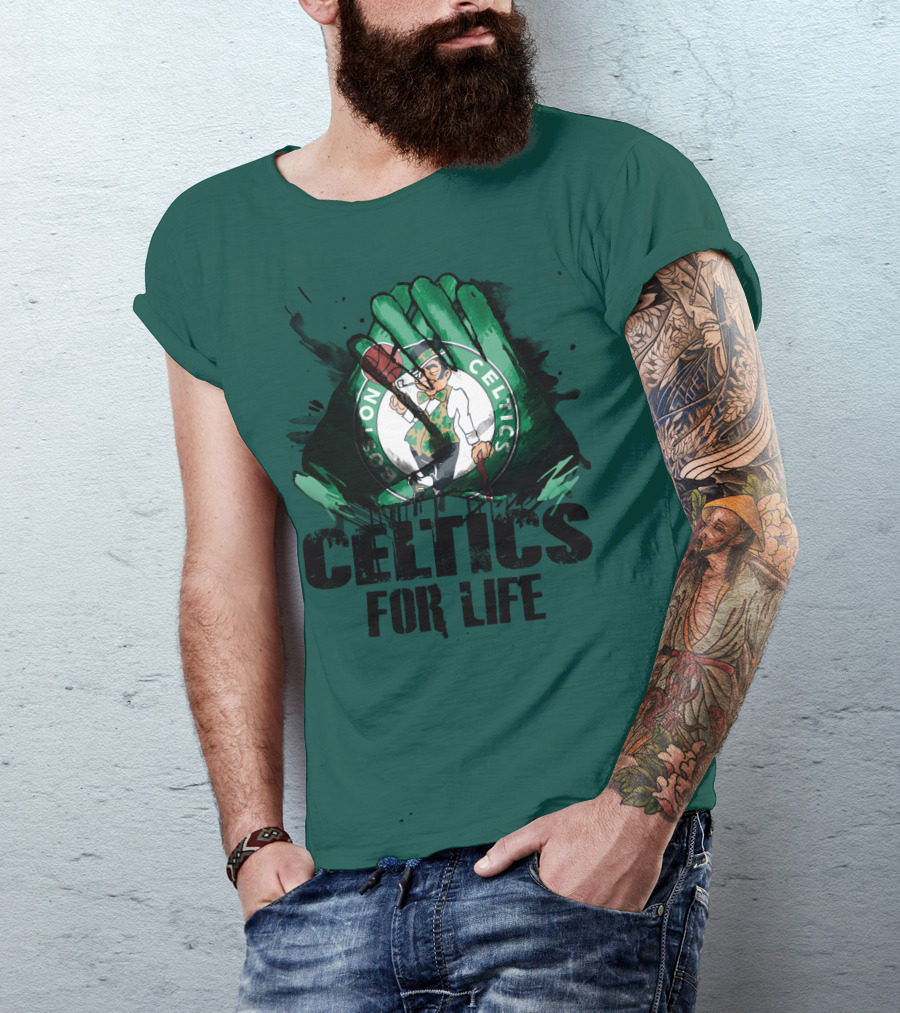 Boston Celtics For Life T-Shirt